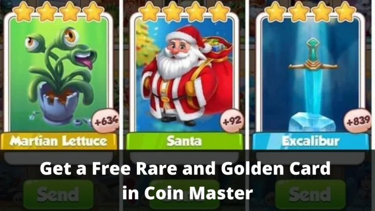 Golden card in Coin Master