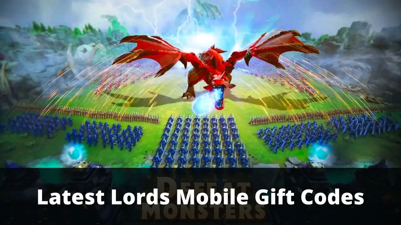 Lords Mobile Redeem Codes Free Gold, Timber, Ore (January 2024