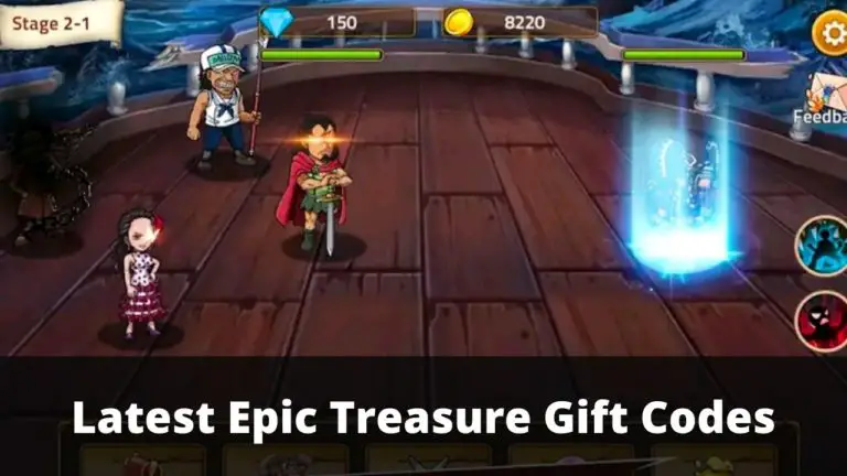 Gift code epic treasure