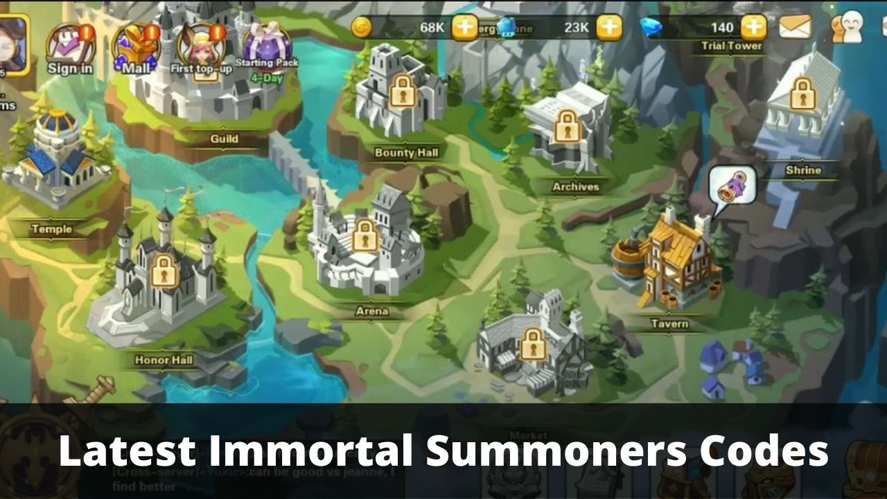 Immortal Summoners Codes (July 2026)