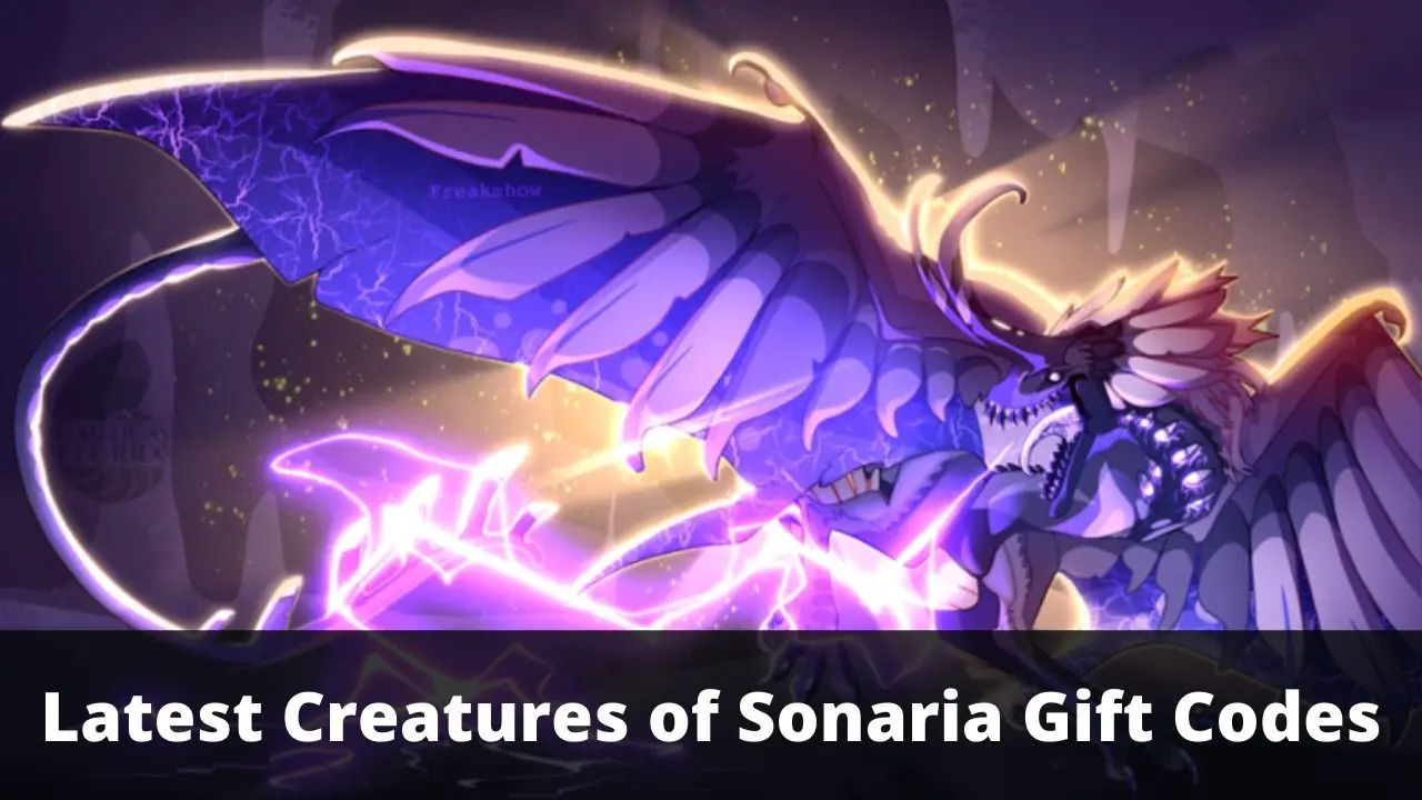 Roblox Creatures of Sonaria Gift Codes (February 2024) TECHFORNERD