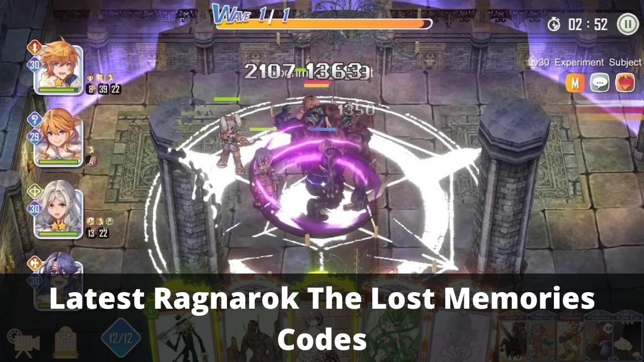 Ragnarok The Lost Memories Codes (July 2026)