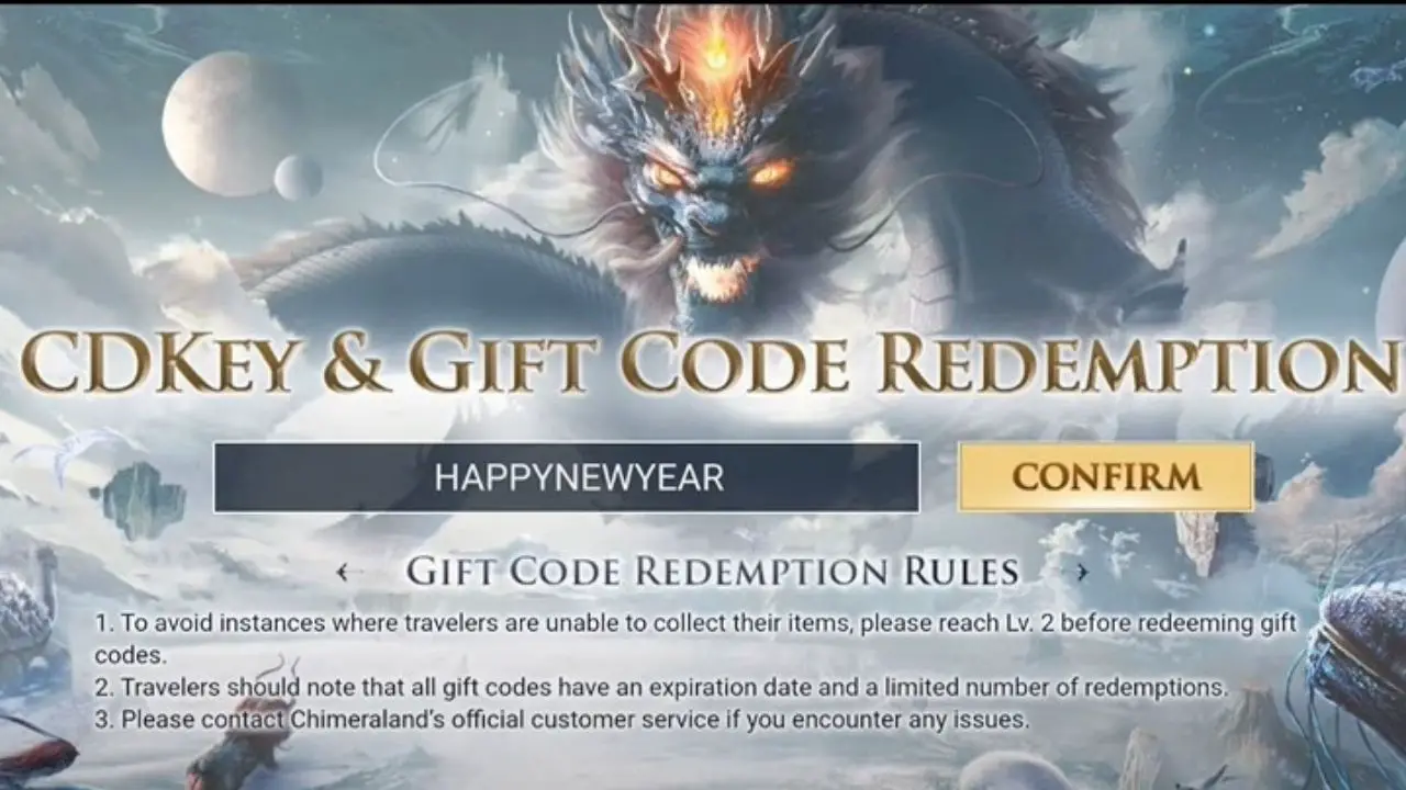 Chimeraland Gift Codes (January 2024) TECHFORNERD