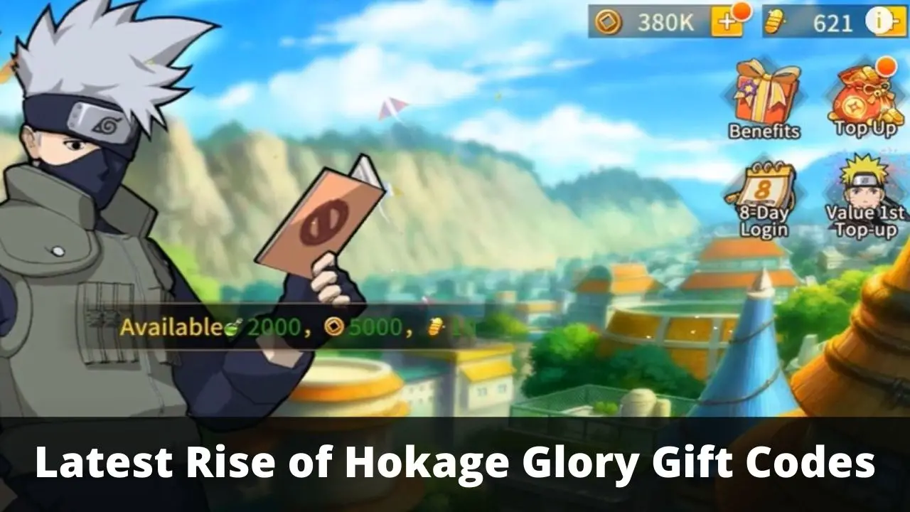 Rise Of Hokage Glory Gift Codes (August 2022) - TECHFORNERD