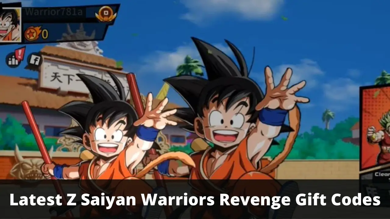 Z Saiyan Warriors Revenge Gift Codes (January 2024) TECHFORNERD