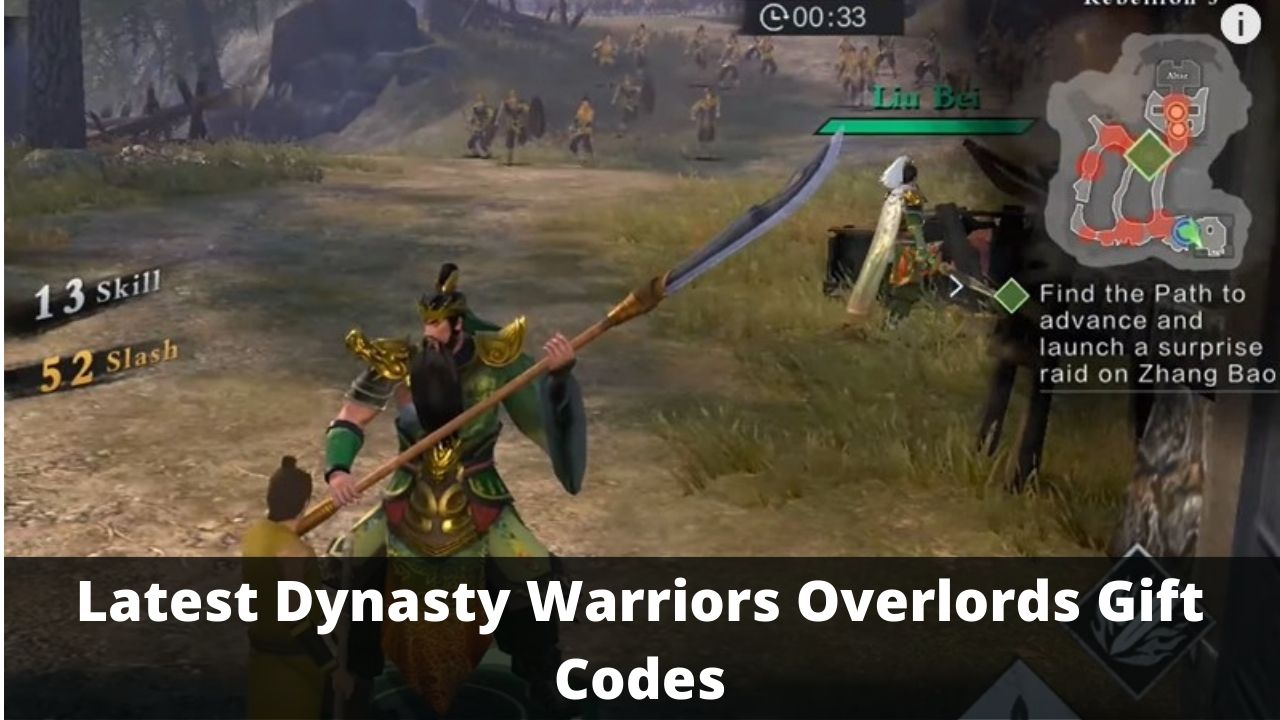 Dynasty Warriors Overlords Gift Codes (July 2026)