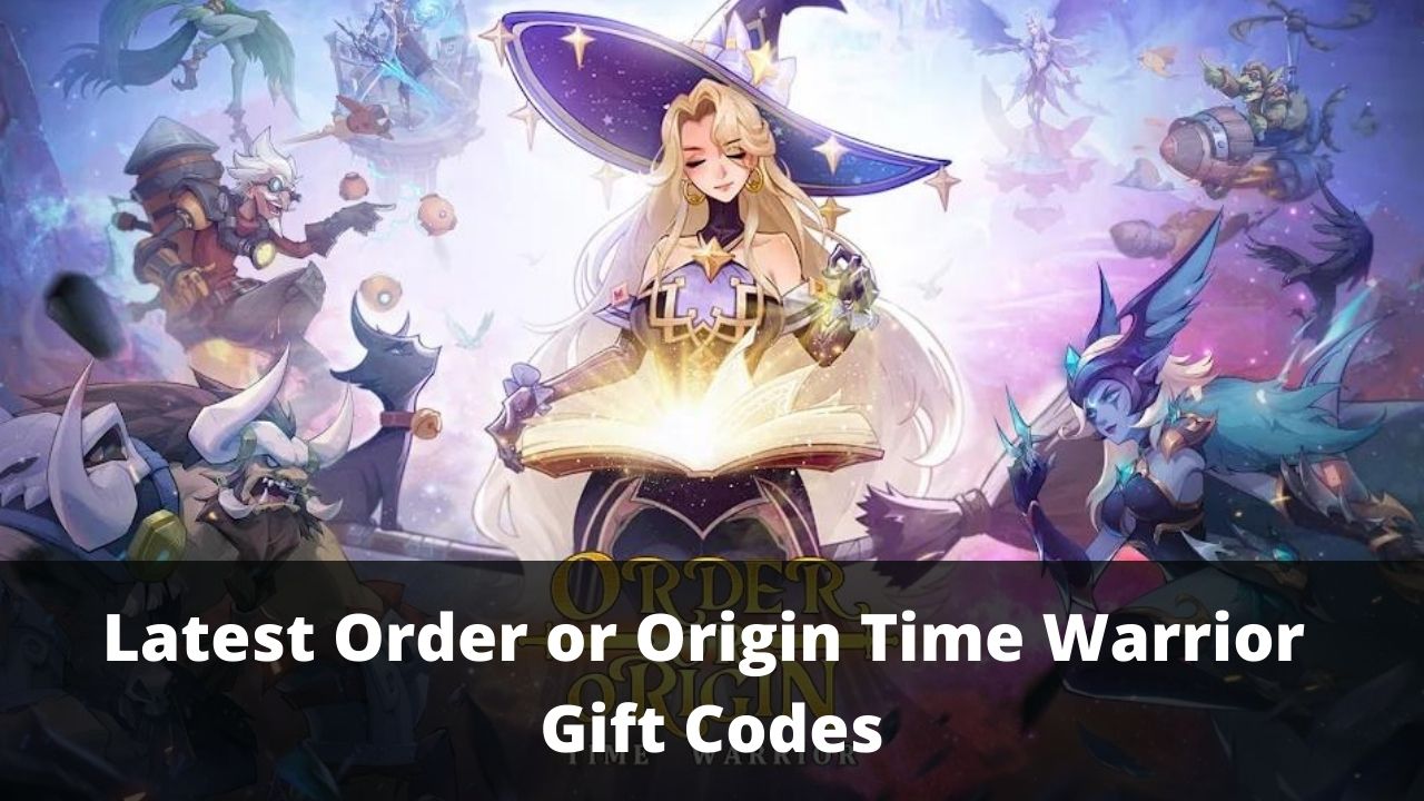 Order or Origin Time Warrior Gift Codes (June 2024) - TECHFORNERD