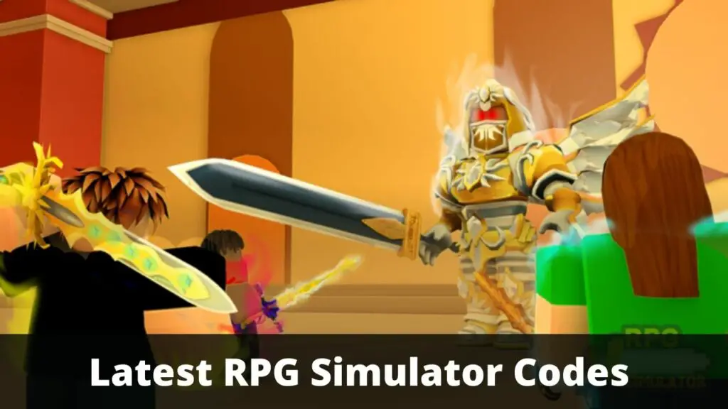 RPG Simulator Codes Roblox January 2024 TECHFORNERD