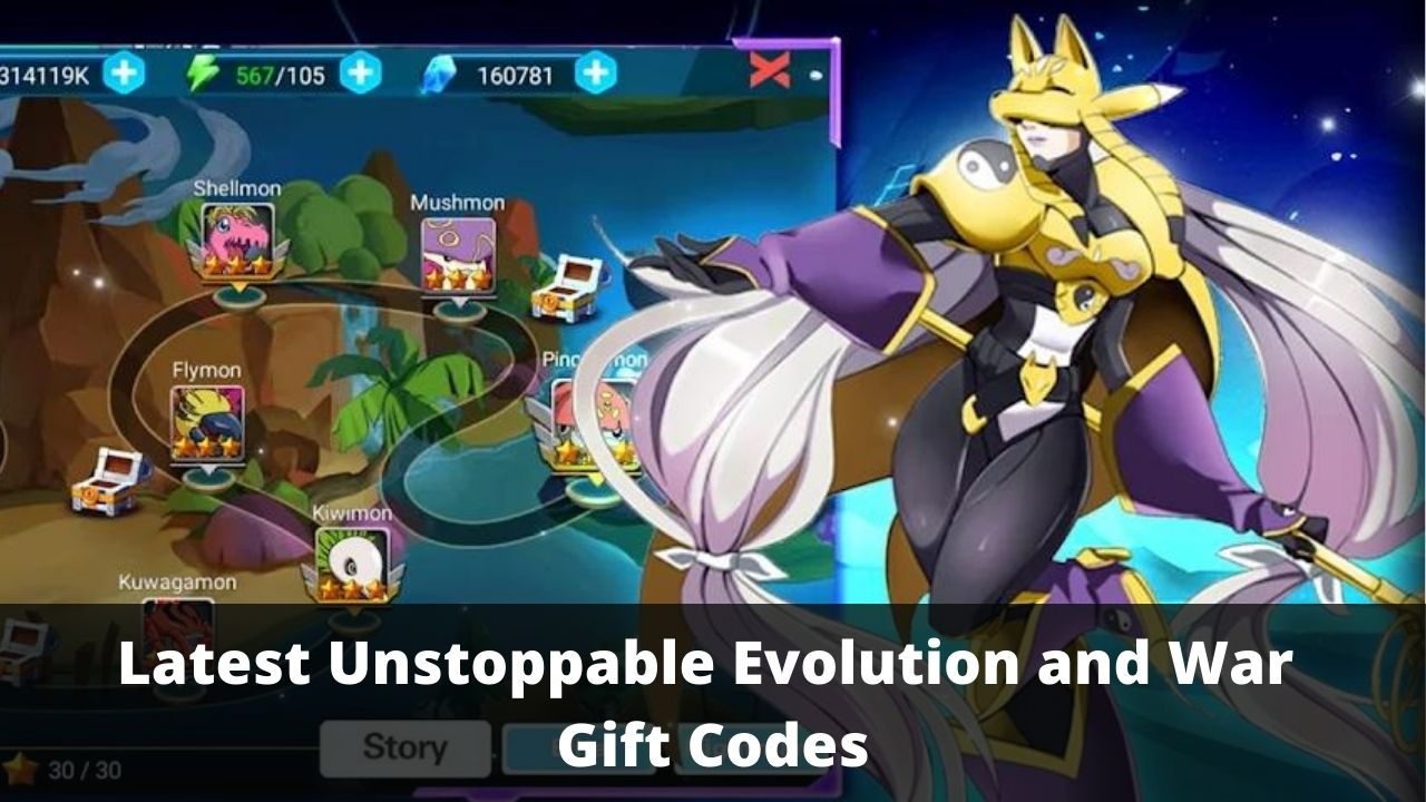 Unstoppable Evolution and War Gift Codes (July 2026)
