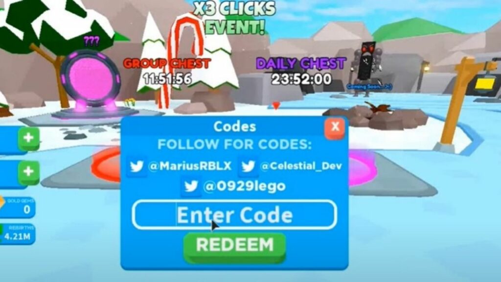 Roblox Clicker Madness Gift Codes (August 2024) - TECHFORNERD