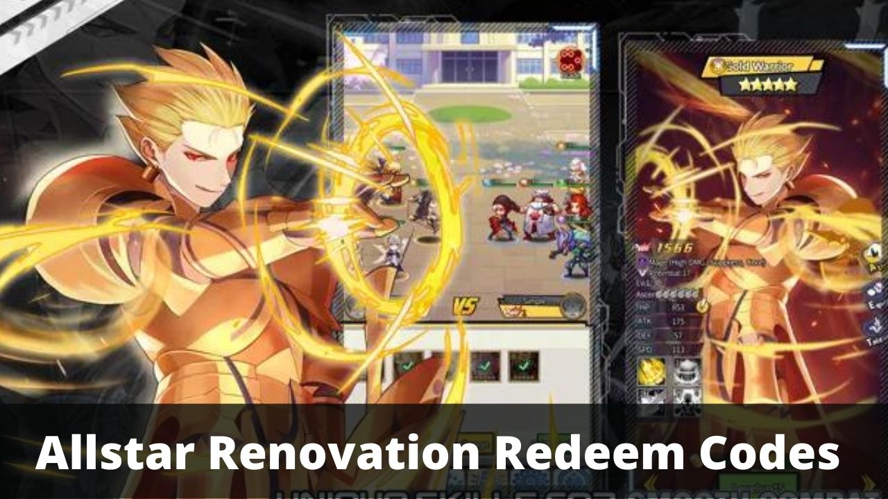 Allstar Renovation Redeem Codes (July 2026)