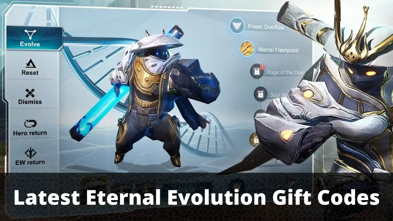 Eternal Evolution Gift Codes (January 2024) TECHFORNERD