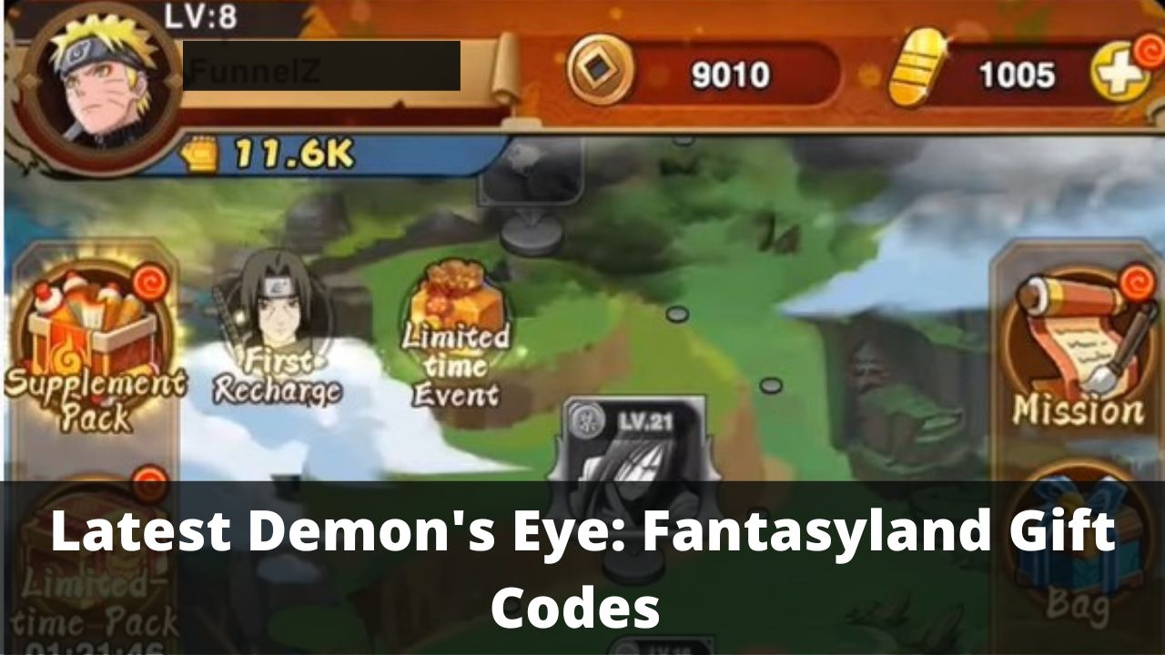 Demon’s Eye Fantasyland Gift Codes (July 2026)