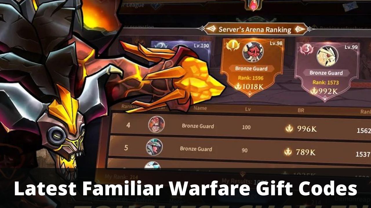 Familiar Warfare Gift Codes (July 2026)