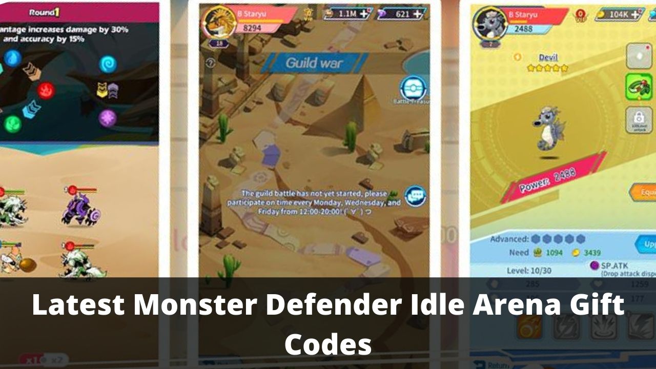 Monster Defender Idle Arena Gift Codes (July 2026)