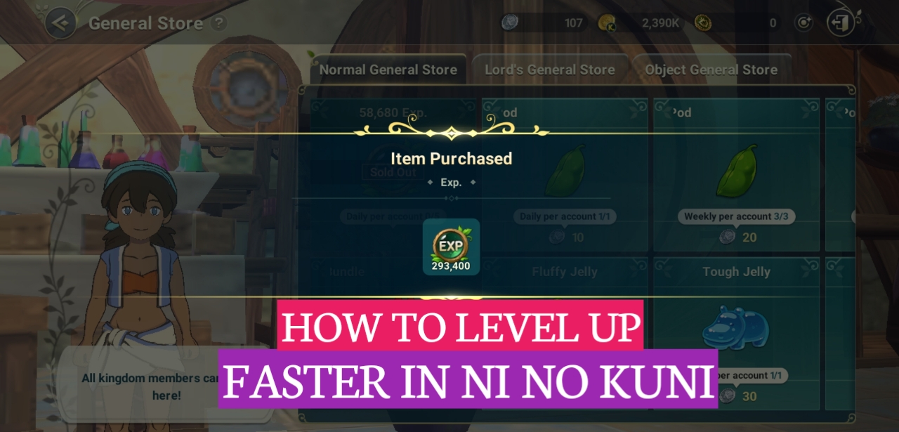 How to Level Up Faster in Ni No Kuni Cross Worlds?