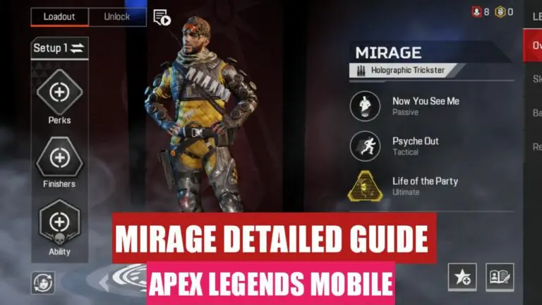 Apex Legends Mobile Mirage Guide