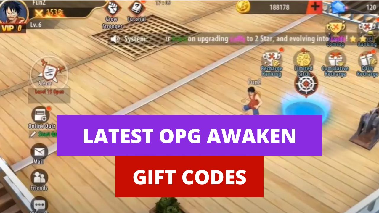 OPG Awaken Gift Codes (July 2026)