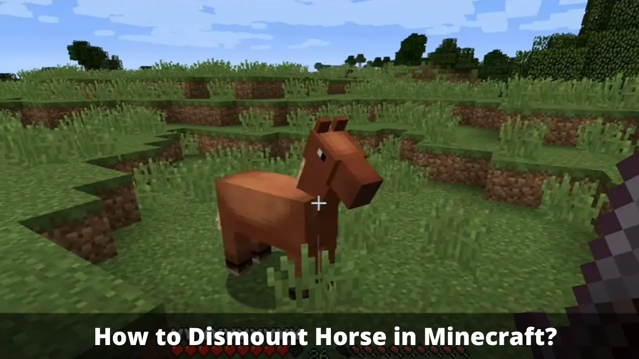 How To Dismount Horse In Minecraft TECHFORNERD