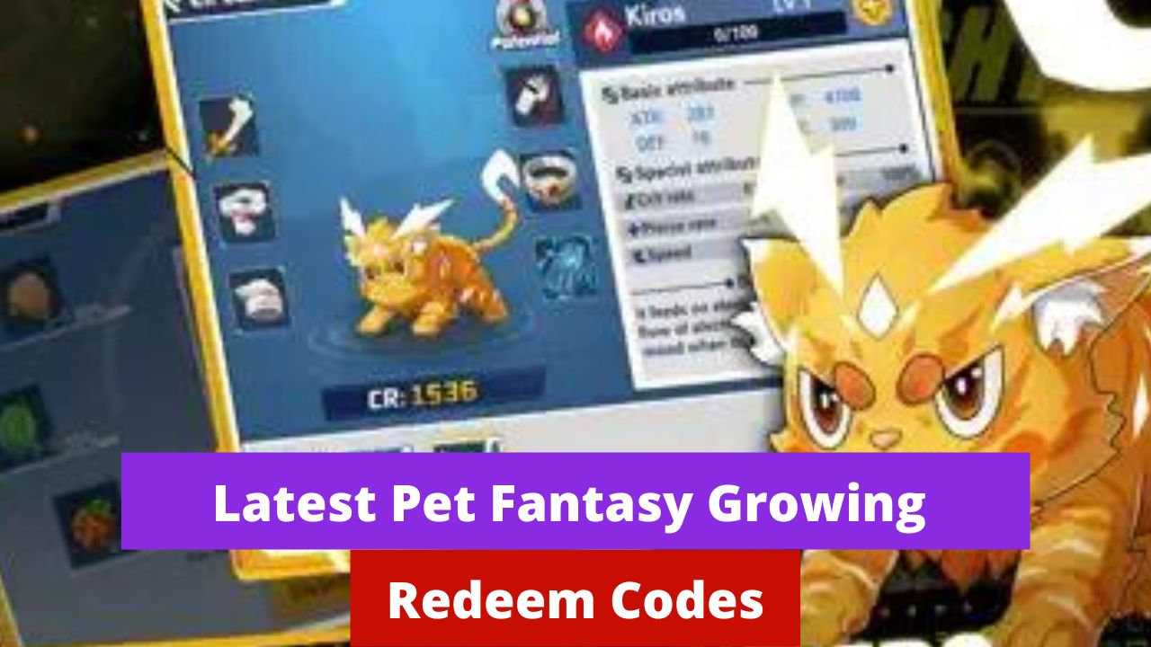 Pet Fantasy Growing Redeem Codes (July 2026)