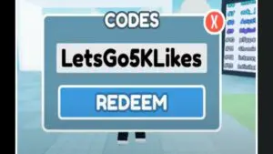 Redeem a gift code in Roblox Race Clicker