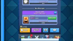 Clash royal donate cards