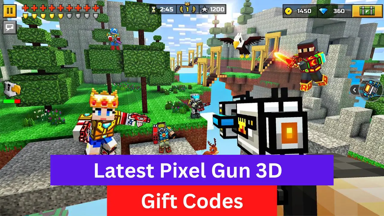 Pixel Gun 3D Gift Codes (April 2024) TECHFORNERD