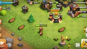 clash of clans removing obstacles