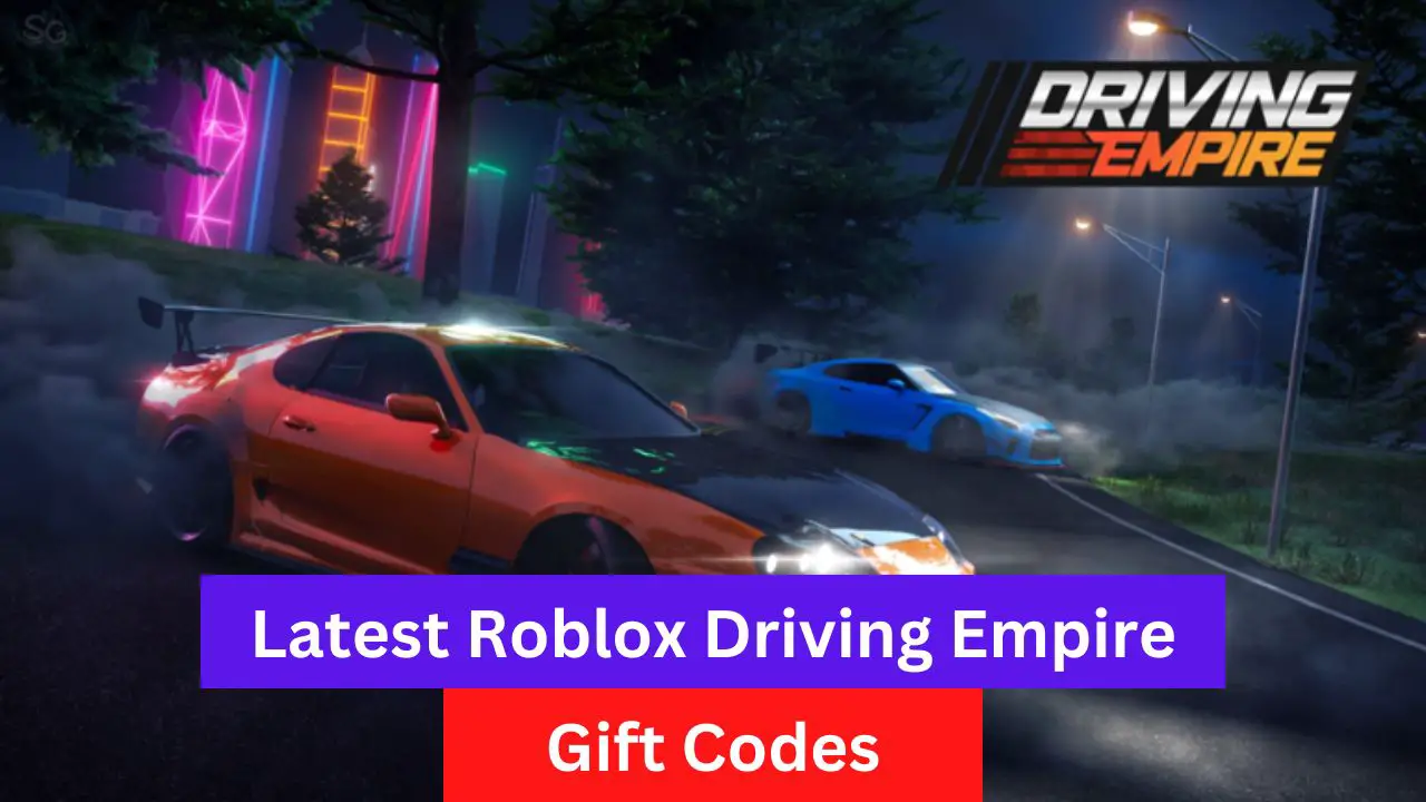 Roblox Driving Empire Codes (March 2024) TECHFORNERD