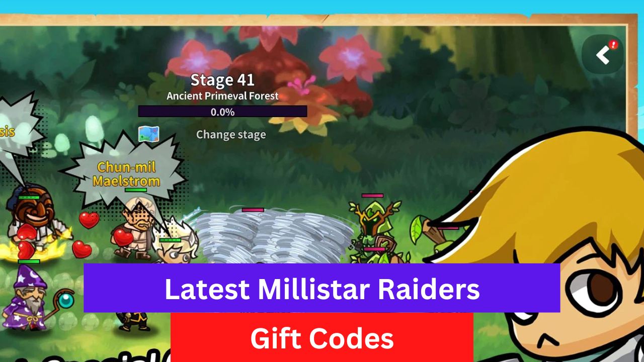Millistar Raiders Gift Codes (July 2026)