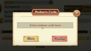 Redeem a gift code in Endless Sea Journey