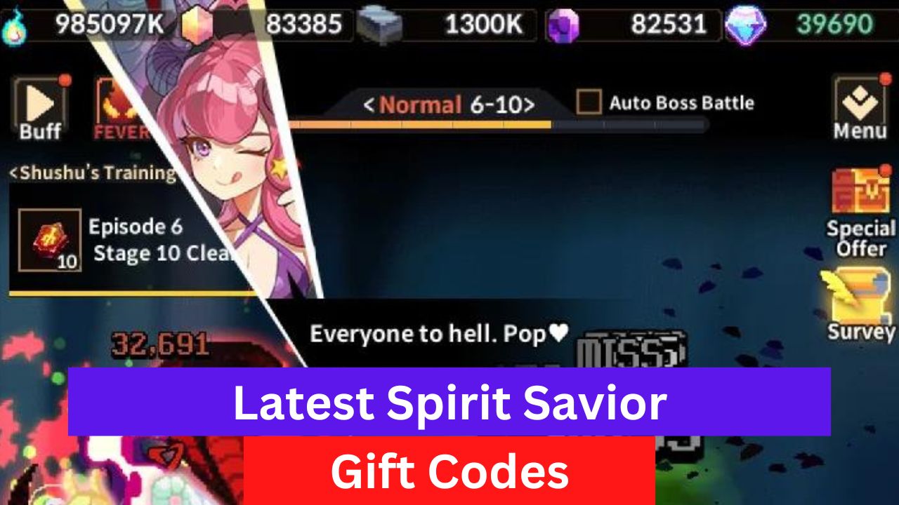 Spirit Savior Redeem Codes (July 2026)