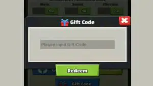 Redeem a gift code in Idle Mafia