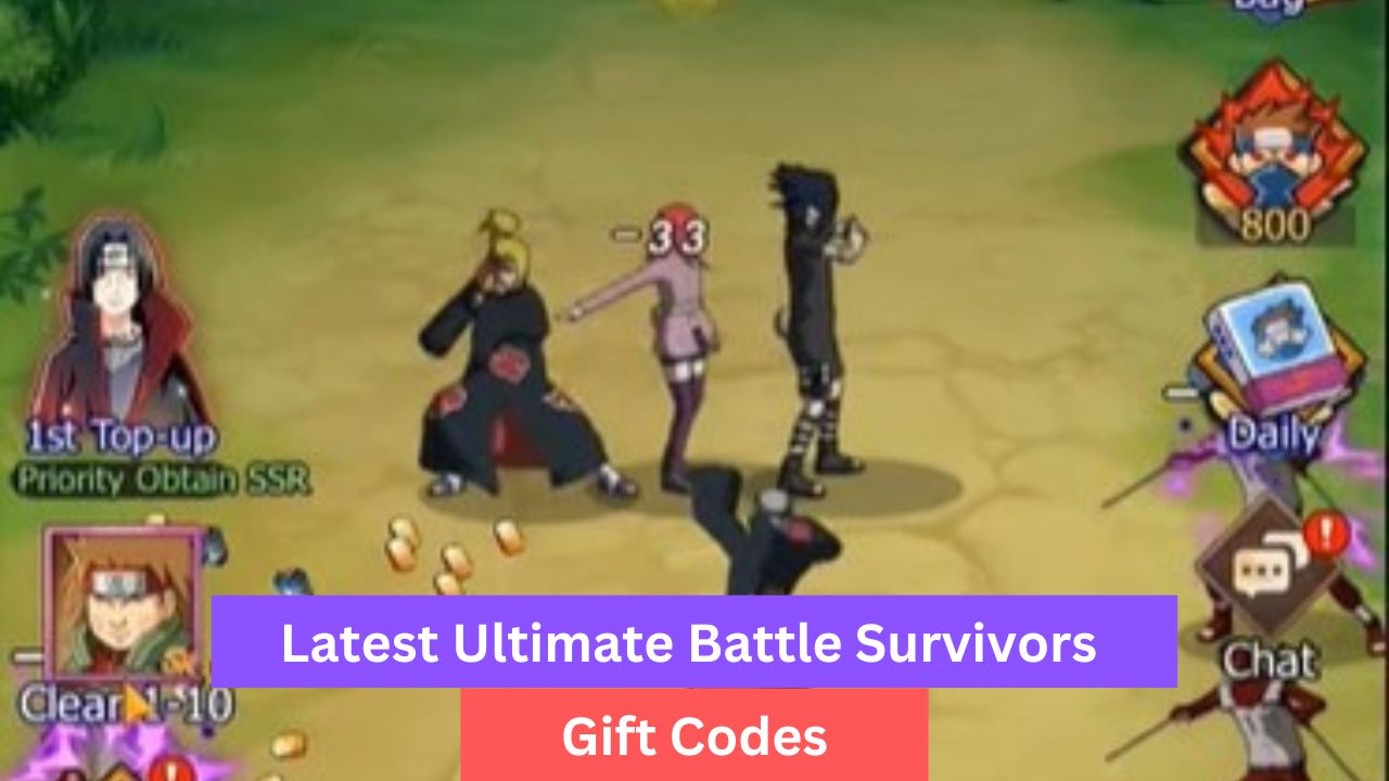 Ultimate Battle Survivors Codes (July 2026)