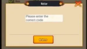 Redeem a gift code in Ninja Mobile AFK