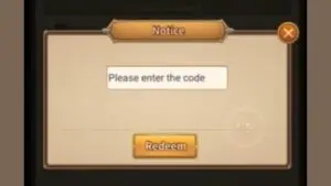 Redeem a gift code in GODDESS HUNTER