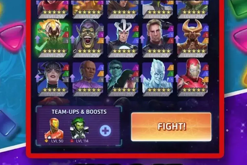 Marvel Puzzle Quest Tier List