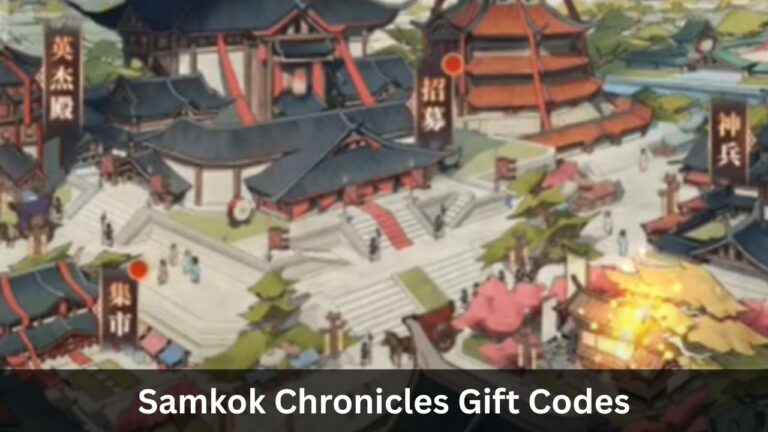 Samkok Chronicles Gift Codes